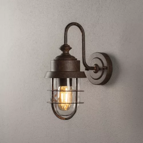 Væglampe Cerignola E27 230-240V IP44 Rust Konstsmide