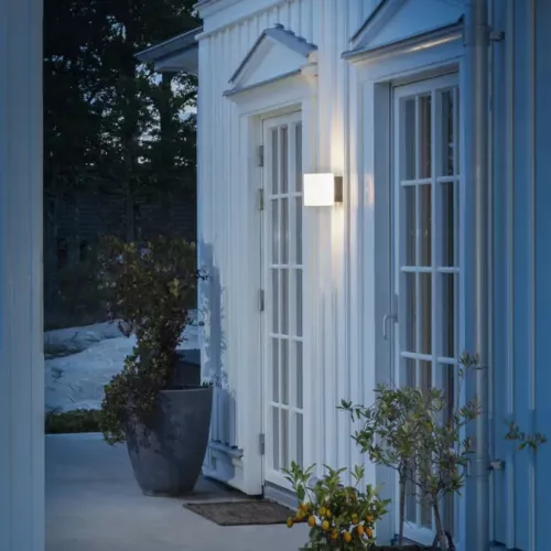Væglampe HP LED Foggia 230-240V IP54 Mørkegrå Konstsmide