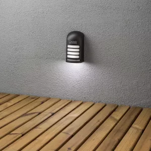 Vägglykta LED Prato IP54 Svart Konstsmide
