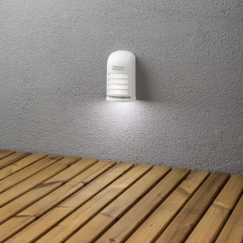 Væglampe LED Prato IP54 Hvid Konstsmide