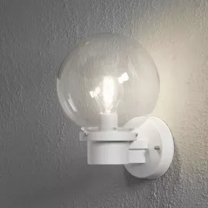 Wall Light Nemi E27 230-240V IP44 White Konstsmide