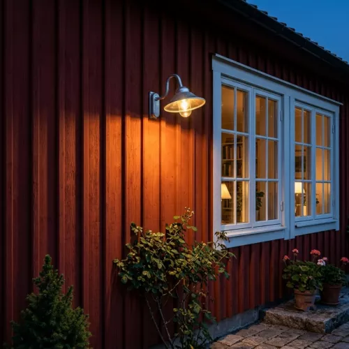 Vega Vägglykta E27 230-240V IP23 Galvaniserad Konstsmide