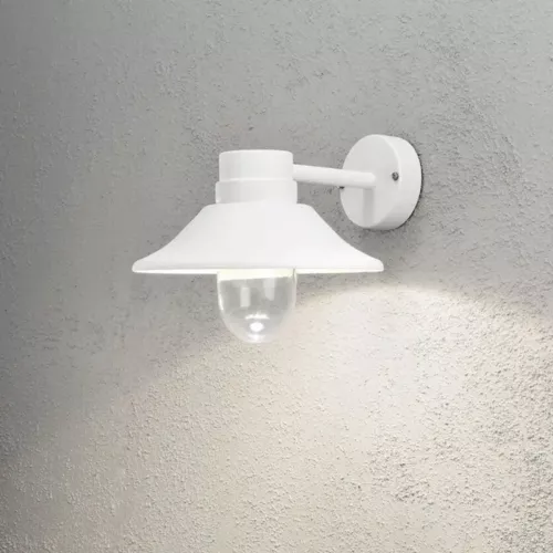 Vega Væglampe LED 8W 230-240V IP54 Hvid Konstsmide