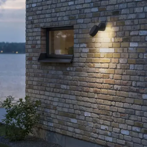 Vicenza Væglampe LED 4W 230-240V IP44 Sort Konstsmide