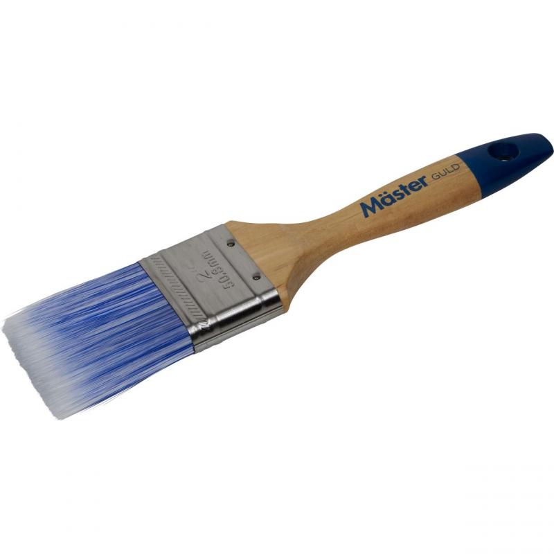Lackpensel Quick Blue Mäster Guld 38mm