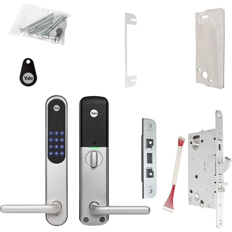 Låssats Yale Doorman Classic Silver