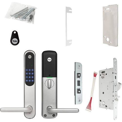 Låssats Yale Doorman Classic Silver