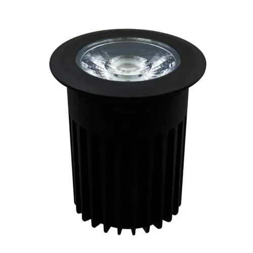 Castor In-Ground Markspot 15W 12V 1200lm IP67 Black LightsOn