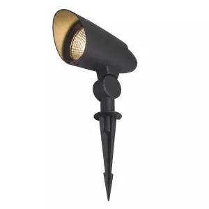 Cosmo Ground Spotlight 10W 12V 1000lm IP65 Dark Gray LightsOn