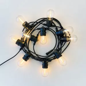 Cosy Party String With 10 LED 5m 0.3W 12V 30lm IP44 Warm White LightsOn