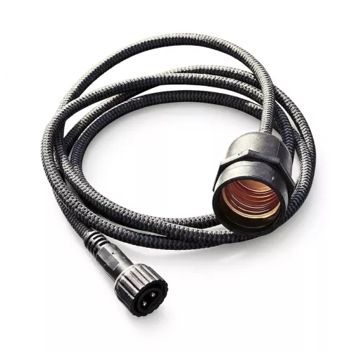 Gravity Textile Cable 150cm E27 IP44 Black-Grey LightsOn