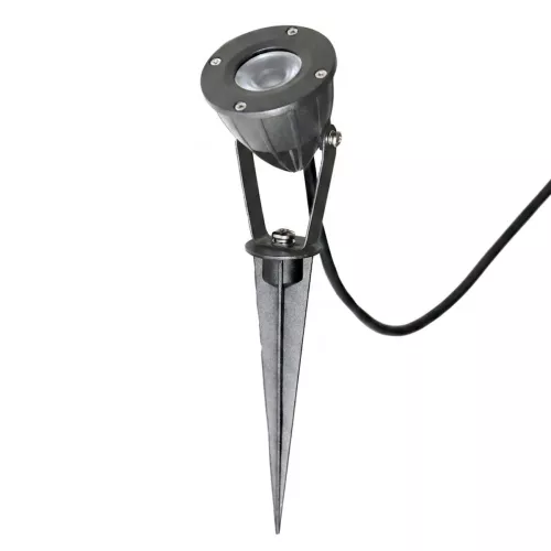 Luminus Ground Spotlight 5W 12V 300lm IP65 Dark Grey LightsOn