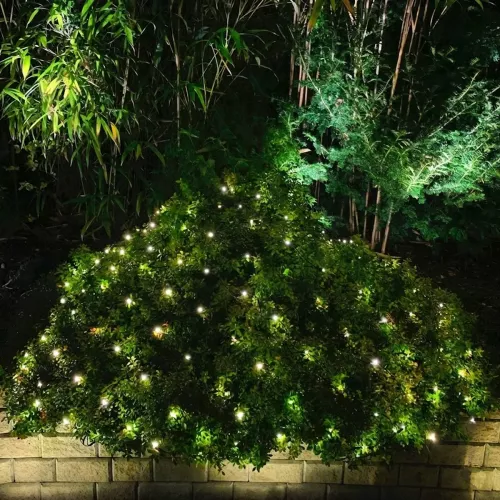 Net Light Net 2x1.5m With 168 LEDs 6W 12V IP44 Warm White LightsOn