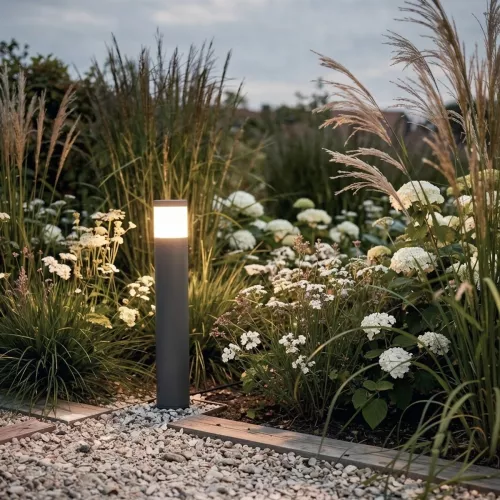 Polly Bollard 5W 12V 350lm IP65 Grey LightsOn