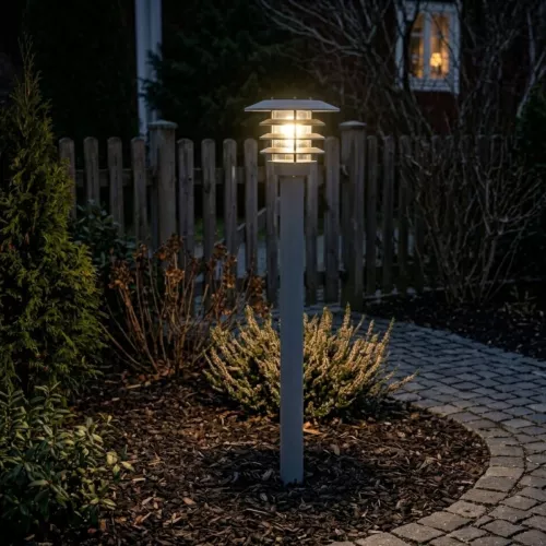 Saturnus Bollard 3W 12V IP65 Dark Gray LightsOn