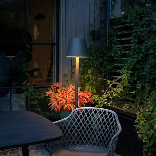 Sofy Floor Lamp 140cm 8W 12V IP65 Dark Gray Aluminum LightsOn