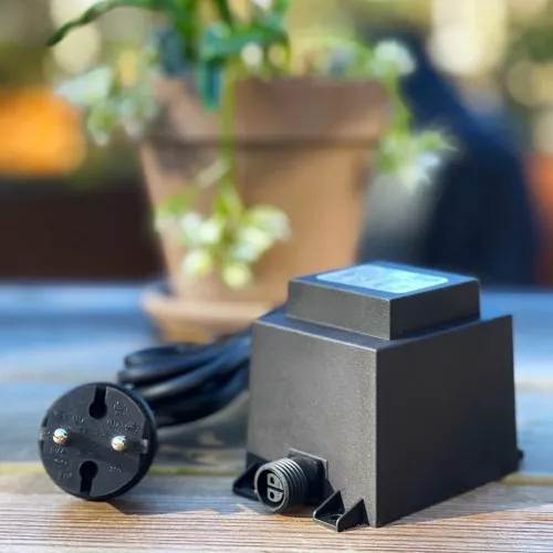 Transformer With 200cm Rubber Cable 60W 12V IP67 LightsOn