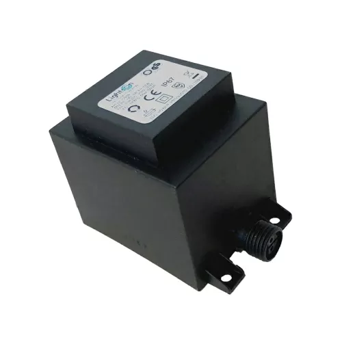 Transformer With 200cm Rubber Cable 60W 12V IP67 LightsOn