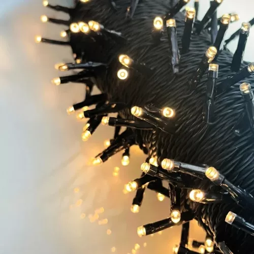 Twinky 20m Light String With 200 LEDs 7W 12V IP44 Warm White LightsOn
