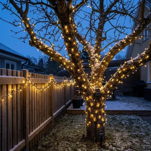 Twinky Pro 10m Light String With 100 LEDs 4W 12V IP44 Warm White LightsOn