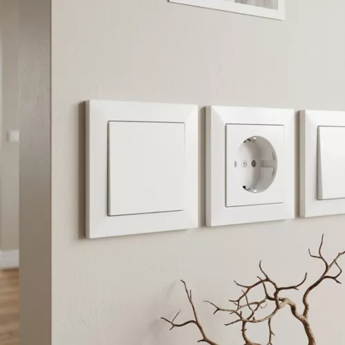 Blind Plate Optima Signal White Malmbergs 1894416