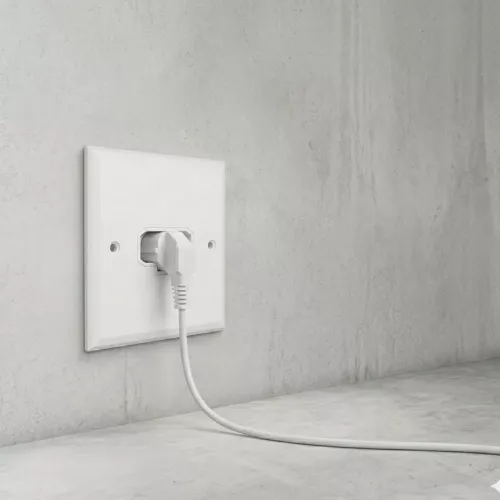 DCL Lampestikdåse Til Væg Firkantet Hvid Malmbergs 1893326