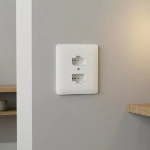 DCL Vægstikdåse 2-Vejs 6A 250V Malmbergs 18907148