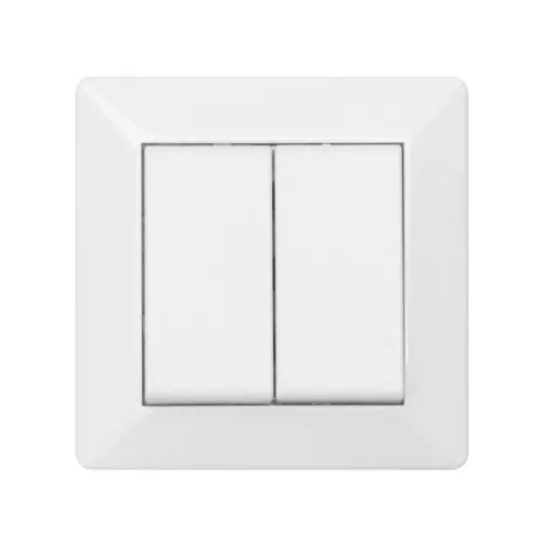 Delta-Afbryder Uden Glimlampe Dobbelt Tryk 10AX IP20 Malmbergs 1893730