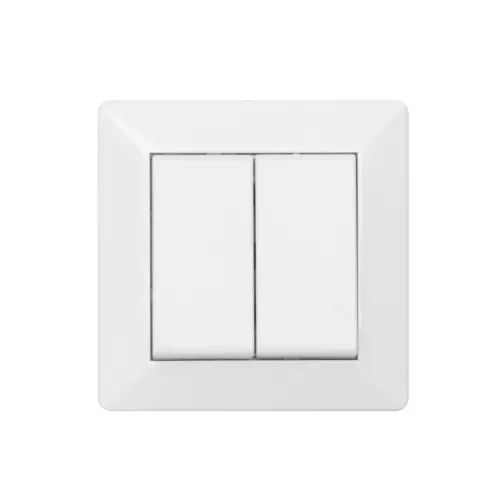 Delta Switch Uden Glødelampe Dobbelt Push Ral 9001 Malmbergs 1893430
