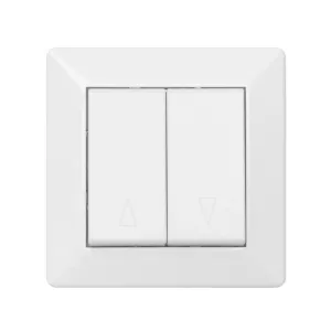 Delta-Afbryder Uden Glimlampe Jalousiafbryder 10AX IP20 Malmbergs 1893734