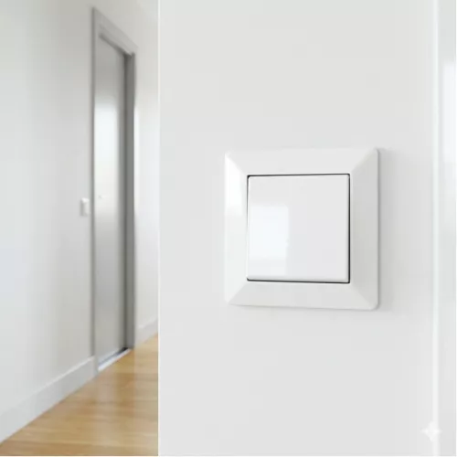 Delta Switch Uden Blinkende Lampe Cross Ral 9001 Malmbergs 1893427