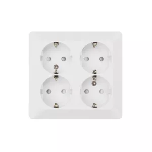 Delta Stikkontakt 4-Vejs Ekstern Ral Malmbergs 1893412