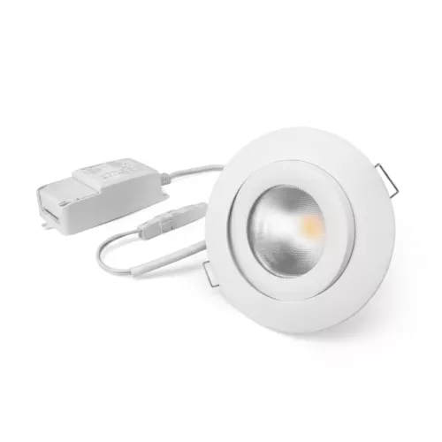 Downlight Sæt MD-360 NXT Tune 7W 230V IP44 Hvid 6stk Malmbergs 9974839