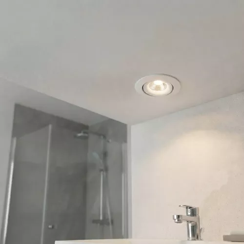 Downlight Set MD-70 6x7W 230V IP44 White 6pcs Malmbergs 9974823