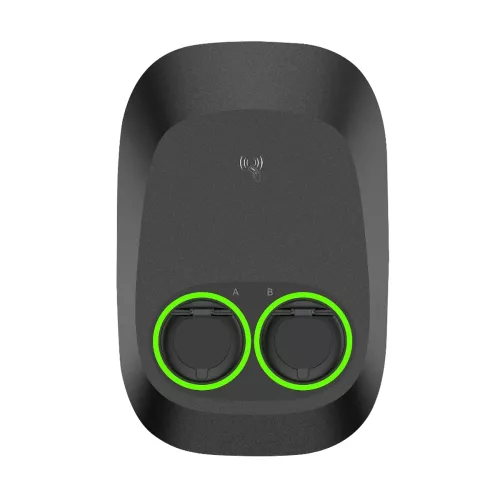 Ladestation, EVON DUAL, 32A, 3-Faset Med Stikkontakt, Type 2, IP54, Malmbergs