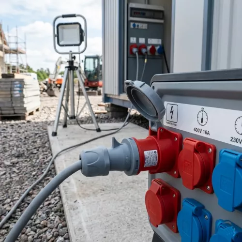 Faseskifter 16A 3P+N+Jord 400V 6H IP44 Malmbergs 2426253