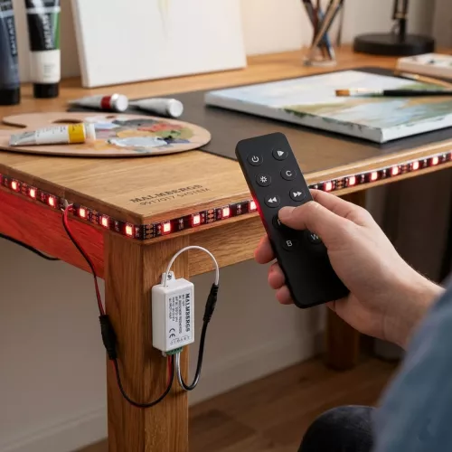 Fjernbetjening & Modtager RF RGBW/RGB IP20 Malmbergs 9917017