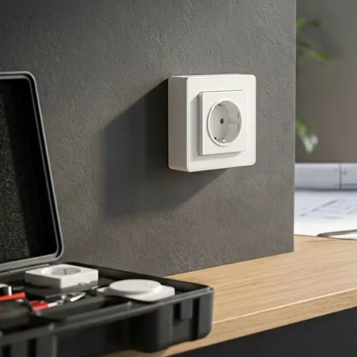 Forlængerramme Til DCL-Fatning Væg Firkantet Malmbergs 18907288