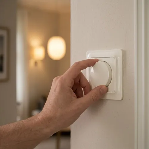 Gamma Dimmer 1-Pol/Trapp Bakkantstyrd (RC) 230V IP20 Malmbergs 1377209