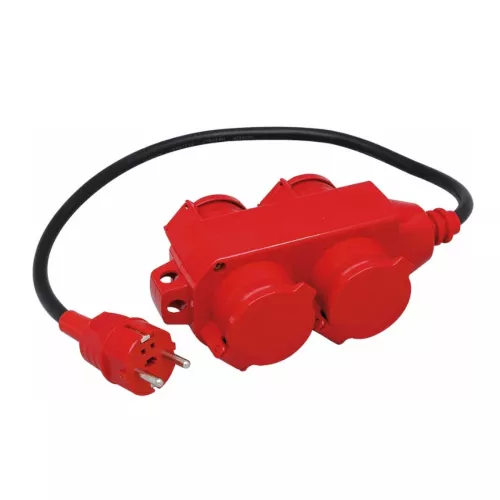 Afgreningsstik IP44 2+2 Vægte Med Låg Malmbergs 1558805