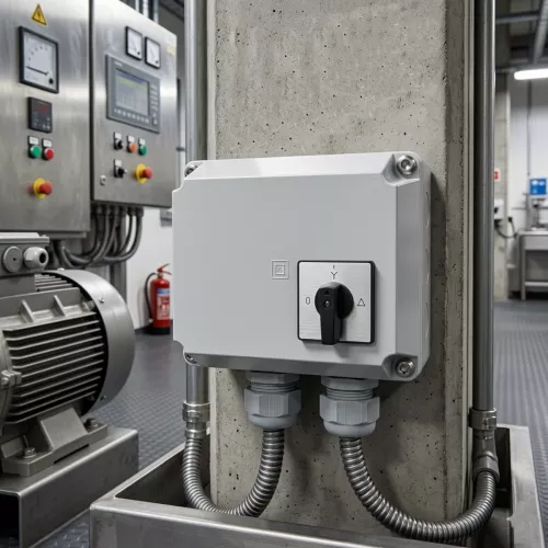 Semi-Automatic Y/D Switch IP44 11.0kW 230V Malmbergs HM17VM