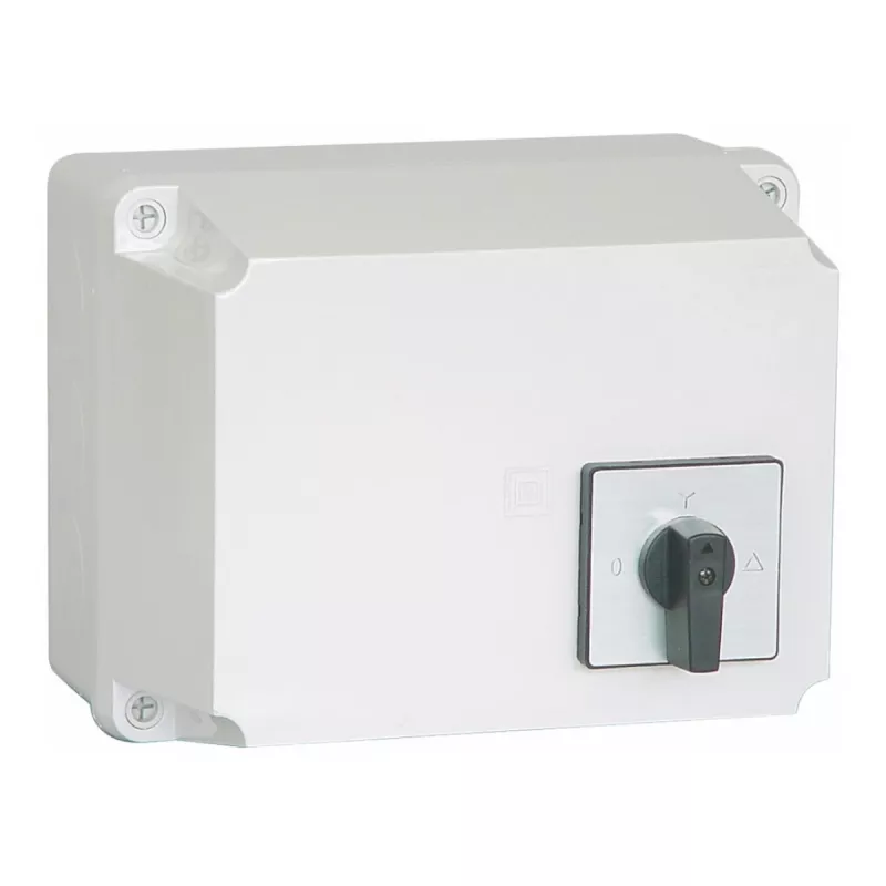 Halvautomatisk Y/D-Skifter IP44 5,5kW 230V Malmbergs HM09VM