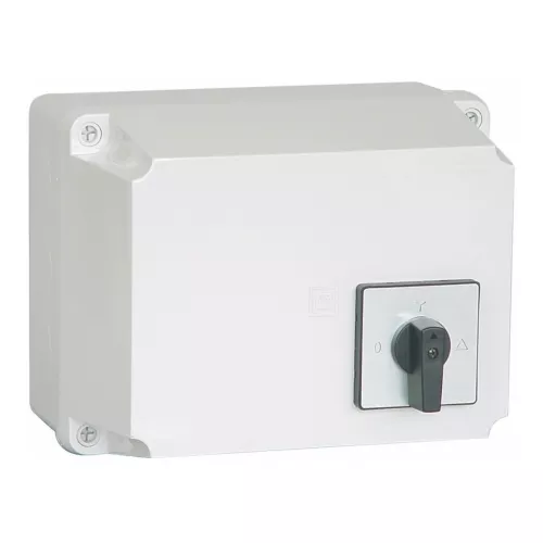 Semi-Automatic Y/D Switch IP44 5.5kW 230V Malmbergs HM09VM