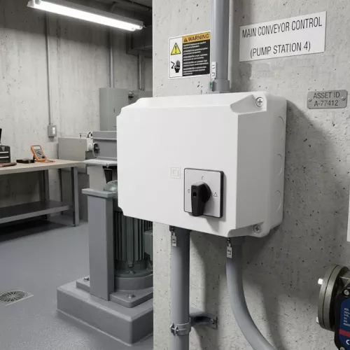 Semi-Automatic Y/D Switch IP44 5.5kW 400V Malmbergs HM09VN