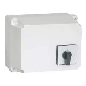 Halvautomatisk Y/D-Skifter IP44 5,5kW 400V Malmbergs HM09VN