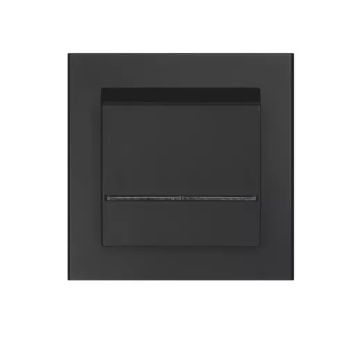 Hotel Card Switch Optima 2 Pole Black Malmbergs 1894455