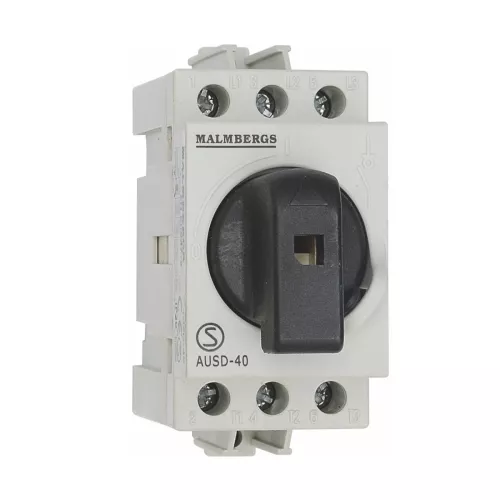 Hovedafbryder 2-Moduler 3-Polet 40A 415V Malmbergs 2149325