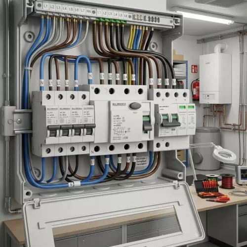 Jordfejlsafbryder A Type 4-Polet 40A 300mA Malmbergs 2169715