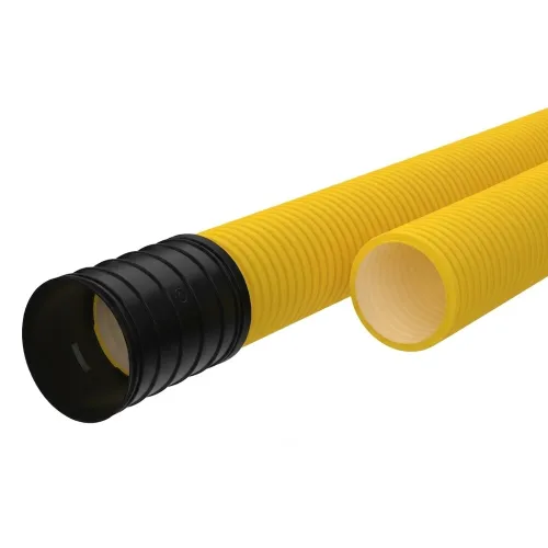 Kabelbeskyttelsesrør Med Trækwire SRN 50mx50/40mm Gul Malmbergs 0666716
