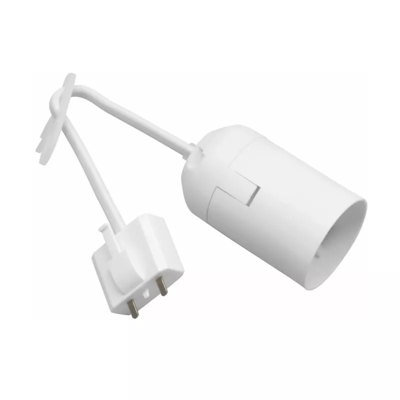 Lampeophæng Med DCL-Stikprop E27 20cm Hvid Malmbergs 79028068